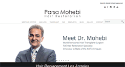 Desktop Screenshot of parsamohebi.com