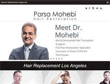 Tablet Screenshot of parsamohebi.com